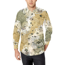 Cargar imagen en el visor de la galería, Samurai Shogun crest art Long Sleeve Shirt N