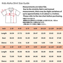 Load image into Gallery viewer, Samurai Shogun crest art Kids Aloha Shirt A