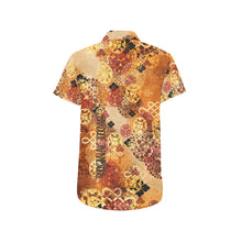 Load image into Gallery viewer, Samurai Shogun crest art Short Sleeve Shirt O