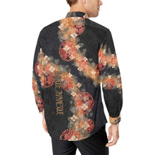 Load image into Gallery viewer, Samurai Shogun crest art Long Sleeve Shirt V