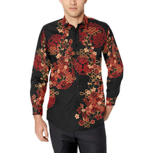 Cargar imagen en el visor de la galería, Samurai Shogun crest art Long Sleeve Shirt K