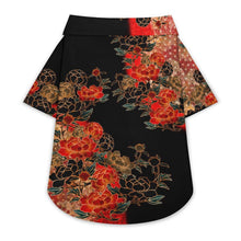 Laden Sie das Bild in den Galerie-Viewer, Samurai Shogun crest art Dog Aloha Shirt B