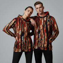 Load image into Gallery viewer, Samurai Shogun Crest Art Unisex Cotton Hoodie D