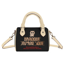 Load image into Gallery viewer, ONIQUE BLACK Womens Leather Mini Small Boston Bag Satchel Handbag