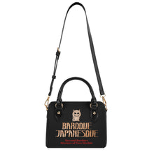 Load image into Gallery viewer, ONIQUE BLACK Womens Leather Mini Small Boston Bag Satchel Handbag