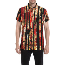 Load image into Gallery viewer, Samurai Shogun crest art Short Sleeve Shirt J