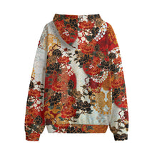 Load image into Gallery viewer, Samurai Shogun Crest Art Unisex Cotton Hoodie B