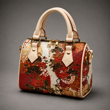 Laden Sie das Bild in den Galerie-Viewer, Vegan Leather Crossbody Handbag D