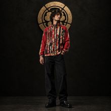 Load image into Gallery viewer, Unisex Kimono Stand Collar Jacket E