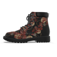 画像をギャラリービューアに読み込む, Unisex Vegan Leather Boots –Sakura
