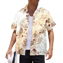 Cargar imagen en el visor de la galería, Samurai Shogun crest art Aloha Shirt D