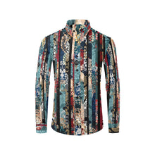 Cargar imagen en el visor de la galería, Samurai Shogun crest art Long Sleeve Shirt I