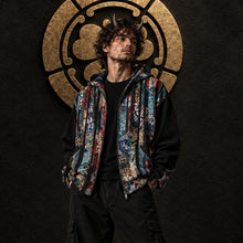 Cargar imagen en el visor de la galería, Unisex Kimono Zipper Hoodie E