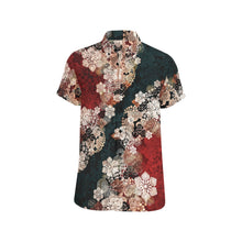 Load image into Gallery viewer, Samurai Shogun crest art Short Sleeve Shirt L