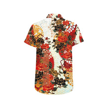 Load image into Gallery viewer, Samurai Shogun crest art Short Sleeve Shirt A