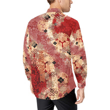Cargar imagen en el visor de la galería, Samurai Shogun crest art Long Sleeve Shirt H