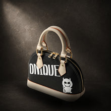Carica l'immagine nel visualizzatore di Gallery, Dome Satchel Handbag – ONIQUE / Black
