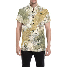 Load image into Gallery viewer, Samurai Shogun crest art Short Sleeve Shirt N