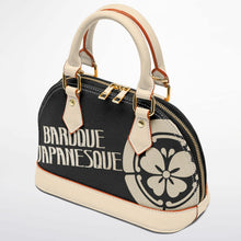 Load image into Gallery viewer, Dome Satchel Handbag – Signature Logo / Black