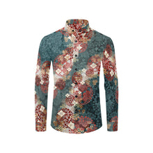 Cargar imagen en el visor de la galería, Samurai Shogun crest art Long Sleeve Shirt Q