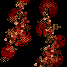 Cargar imagen en el visor de la galería, Samurai Shogun crest art Long Sleeve Shirt K