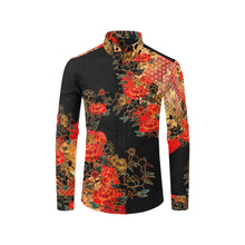 Cargar imagen en el visor de la galería, Samurai Shogun crest art Long Sleeve Shirt B