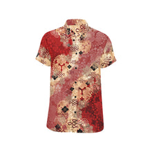 Load image into Gallery viewer, Samurai Shogun crest art Short Sleeve Shirt H