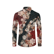 Cargar imagen en el visor de la galería, Samurai Shogun crest art Long Sleeve Shirt L