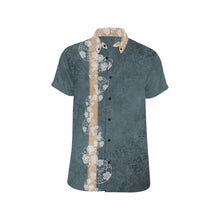 Load image into Gallery viewer, Samurai Shogun crest art Short Sleeve Shirt R