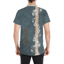 Load image into Gallery viewer, Samurai Shogun crest art Short Sleeve Shirt R