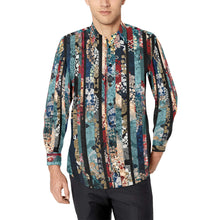 Cargar imagen en el visor de la galería, Samurai Shogun crest art Long Sleeve Shirt I