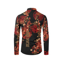 Cargar imagen en el visor de la galería, Samurai Shogun crest art Long Sleeve Shirt K