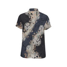 Load image into Gallery viewer, Samurai Shogun crest art Short Sleeve Shirt W