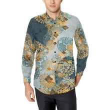 Load image into Gallery viewer, Samurai Shogun crest art Long Sleeve Shirt C