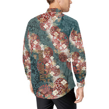 Cargar imagen en el visor de la galería, Samurai Shogun crest art Long Sleeve Shirt Q