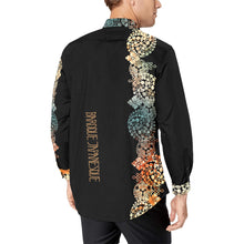 Cargar imagen en el visor de la galería, Samurai Shogun crest art Long Sleeve Shirt F