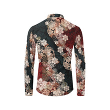 Cargar imagen en el visor de la galería, Samurai Shogun crest art Long Sleeve Shirt L