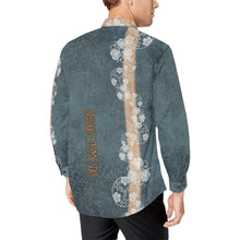 Cargar imagen en el visor de la galería, Samurai Shogun crest art Long Sleeve Shirt R