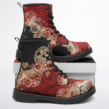 Laden Sie das Bild in den Galerie-Viewer, Unisex Classic Vegan Leather Boots I