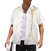 Cargar imagen en el visor de la galería, Samurai Shogun crest art Aloha Shirt E