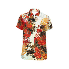 Load image into Gallery viewer, Samurai Shogun crest art Short Sleeve Shirt A