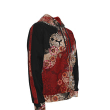 Load image into Gallery viewer, Unisex Kimono Zipper Hoodie C