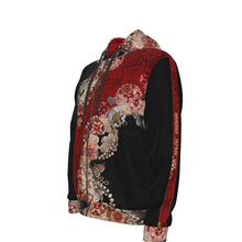 Load image into Gallery viewer, Unisex Kimono Zipper Hoodie C