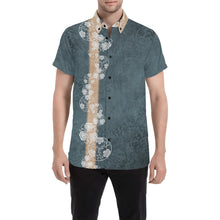 Load image into Gallery viewer, Samurai Shogun crest art Short Sleeve Shirt R