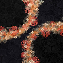 Load image into Gallery viewer, Samurai Shogun crest art Long Sleeve Shirt V