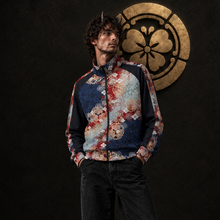 Carica l'immagine nel visualizzatore di Gallery, Unisex Kimono Stand Collar Jacket F