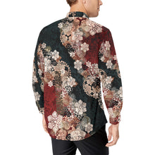 Cargar imagen en el visor de la galería, Samurai Shogun crest art Long Sleeve Shirt L