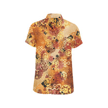 Load image into Gallery viewer, Samurai Shogun crest art Short Sleeve Shirt O