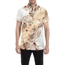 Load image into Gallery viewer, Samurai Shogun crest art Short Sleeve Shirt E