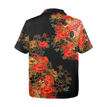 Load image into Gallery viewer, Samurai Shogun crest art Aloha Shirt B